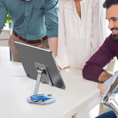 360° Rotate Metal Desk Mobile Phone Holder Stand For iPhone iPad Xiaomi Adjustable Desktop Tablet Table Cell Phone Stand