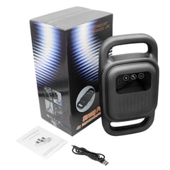 4-Head Percussion Massage Gun with LCD Display, Professional Deep Tissue Muscle Relaxation for Fitness Sports Recovery