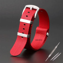 High End Soft Nylon Replacement Strap for Omega/Rolex/Seiko Watch Band Accessories 18mm 20mm 22mm 24mm Bracelet