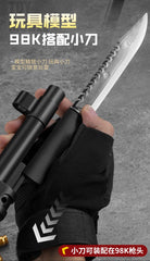 Safe Shell Throwing Soft Bullet Toy Gun Same game model Manual mode outdoor toys