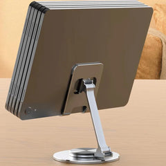 360° Rotate Metal Desk Mobile Phone Holder Stand For iPhone iPad Xiaomi Adjustable Desktop Tablet Table Cell Phone Stand