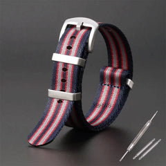 High End Soft Nylon Replacement Strap for Omega/Rolex/Seiko Watch Band Accessories 18mm 20mm 22mm 24mm Bracelet
