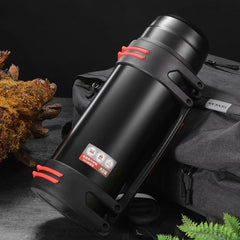 Large Capacity Thermos Bottle Outdoor Thermal Insulation Water Bottles Stainless Steel Travel Mug for Coffee Keep Hot Cold Drink