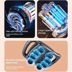 8-Head Deep Tissue Massager Gun USB Rechargeable Full Body And Neck Massage Ideal Gift for Athletes Friends And Family