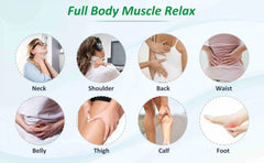3D Kneading & Shiatsu Massage Shawl Pillow with Heat Therapy - Portable Neck Shoulder Back Massager for Home, Office Use - Relie