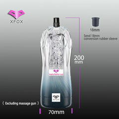 Fascia Massge Gun Vibration Deep Tissue Muscle Relaxation Massager Portable Fitness  Device For Body Arm Neck Male Entertainment