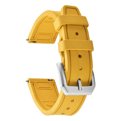FKM Fluororubber Watch Band 20/21/22mm Quick Release Waterproof Replacement Strap For Rolex Dive Huawei Samsung Smartwatches