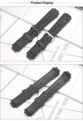 Resin Watch Strap Suitable for Casio G-300 G-301B G-350 G-306X G-315 Men's Band Rubber Replacement Bracelet Watch Accessories