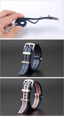 High End Soft Nylon Replacement Strap for Omega/Rolex/Seiko Watch Band Accessories 18mm 20mm 22mm 24mm Bracelet