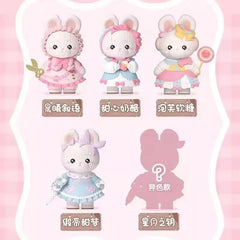 Mokiya Cute Rabbit Garden Series Blind Box Handmade Doll Genuine Surprise Gift For All Ages Trendy Toy