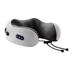 JianYouCare Portable U-shaped cervical Vibrator massage pillow heating 3D kneading Shiatsu Shoulder massager neck protector home