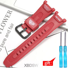 Watch Accessories Suitable for Casio Proterk PRG-240 PRG-40 Resin Watch Band 10631626 Replacement Wirstband Strap Bracelet