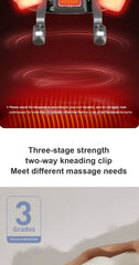 JAIYORL Trapezius Electric Massage Pillow Wireless Car And Home Massager Heating Waist Neck Leg Cervical Shiatsu Kneading