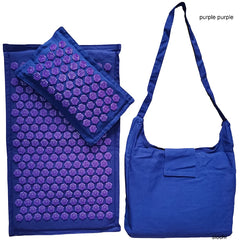 74*44cm Nature Linen Coconut Palm Massage Yoga Mat Sport Pillow Mat with Bag Lotus Spike Acupressure Mat Cushion Accupresure Mat