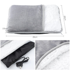 Electric Foot Warmer Heated Foot Cover Multi-Function Portable Hand Warmer Thermal Foot Muff for Home Office