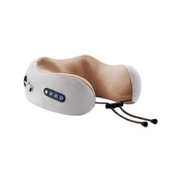 JianYouCare Portable U-shaped cervical Vibrator massage pillow heating 3D kneading Shiatsu Shoulder massager neck protector home