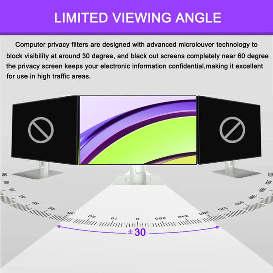 Privacy Screen Protector For Laptop 15.6 17.3 18.5 19 21.5 23 23.8 24 inch PC Computer Privacy Protection Filter Anti-peep Film