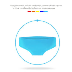 Elastic Silicone Beach Solid Waterproof Soft Women Panties Non Toxic Leakproof Menstrual Briefs for Swimming & Gift Mestrual Cup