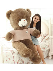 Giant Teddy Bear Dolls Kawaii Soft Pillow Plush Toy Stuffed Animal Cute Sleep Cushion Home Bed Decoration Child Gift For Girls