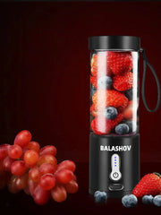 530ML Electric Juicer Portable Smoothie Blender USB Rechargeable Multifunction Fruit Mixer Machine Mini Juicer Maker Blender Cup