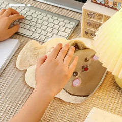Hot Water Bottle With Soft Cover Hand Feet Warmer Cold Water Bottle Animal Cover Portable Cold Weather Warmer For Menstrual