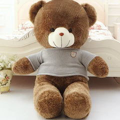 Giant Teddy Bear Dolls Kawaii Soft Pillow Plush Toy Stuffed Animal Cute Sleep Cushion Home Bed Decoration Child Gift For Girls