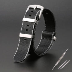 High End Soft Nylon Replacement Strap for Omega/Rolex/Seiko Watch Band Accessories 18mm 20mm 22mm 24mm Bracelet