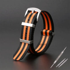 High End Soft Nylon Replacement Strap for Omega/Rolex/Seiko Watch Band Accessories 18mm 20mm 22mm 24mm Bracelet
