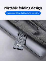 Foldable Laptop Stand Adjustable Portable Notebook Bracket Support Base Aluminum Alloy Holder For Macbook Laptop PC Accessories