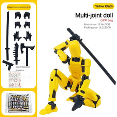 Creative Multi-Jointed Movable Shapeshift Robot 3.0 3D Printed Mannequin Dummy Action Model Doll Toy Kid Christmas Decora Gift