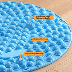 Fingerpressure Board Foot Massage Pad Health Walk Pressure Board Foot Massage Pad Foot Yoga Acupressure Mat Training Accessories