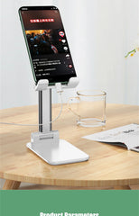 Desk Mobile Phone Holder Stand For iPhone 16 15 iPad Xiaomi Adjustable Desktop Tablet Holder Universal Table Cell Phones Stand