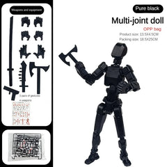 Creative Multi-Jointed Movable Shapeshift Robot 3.0 3D Printed Mannequin Dummy Action Model Doll Toy Kid Christmas Decora Gift