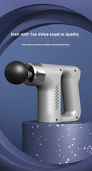 2025 New Intelligent High Frequency Massage Gun Electric Deep Tissue Muscle Relaxation Fitness Body Massager Fascia Gun