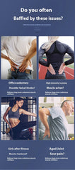 2025 New Intelligent High Frequency Massage Gun Electric Deep Tissue Muscle Relaxation Fitness Body Massager Fascia Gun