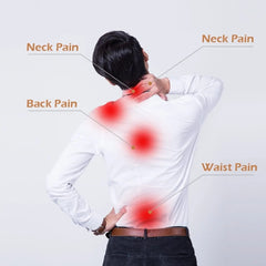 3D Kneading & Shiatsu Massage Shawl Pillow with Heat Therapy - Portable Neck Shoulder Back Massager for Home, Office Use - Relie