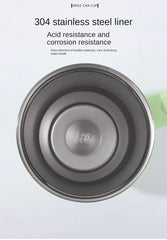 40Oz Insulated Car Bottle with Handle and Straw Stainless Steel Vacuum Insulated Car Cup Leak-proof Travel Thermos