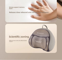 Electric Cervical Massage Bed Pillow Shiatsu Neck Shoulder Relaxation 3D Deep Tissue Kneading Waist Legs Ideal For Home Office