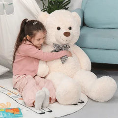 Giant Teddy Bear  4 Feet Stuffed Animal Stuffed Bear Baby Shower Life Size Large Teddy for Girlfriend Boyfriend Wife Children