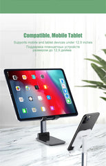 Desk Mobile Phone Holder Stand For iPhone 16 15 iPad Xiaomi Adjustable Desktop Tablet Holder Universal Table Cell Phones Stand
