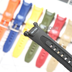 Watch Accessories Suitable for Casio Proterk PRG-240 PRG-40 Resin Watch Band 10631626 Replacement Wirstband Strap Bracelet