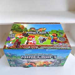 New Cartoon Mc My Block World Magnetic Pixel Assembly Blocks Blind Box Educational Toys Children'S Gift Puzzle Toy Figure
