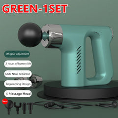2025 New Intelligent High Frequency Massage Gun Electric Deep Tissue Muscle Relaxation Fitness Body Massager Fascia Gun