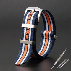 High End Soft Nylon Replacement Strap for Omega/Rolex/Seiko Watch Band Accessories 18mm 20mm 22mm 24mm Bracelet