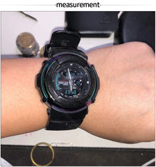 Resin Watch Strap Suitable for Casio G-300 G-301B G-350 G-306X G-315 Men's Band Rubber Replacement Bracelet Watch Accessories