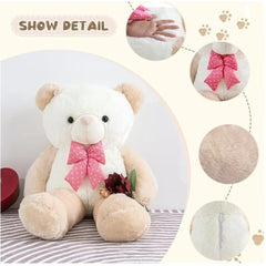 Big Teddy Bear 4 Feet Jumbo Stuffed Animals,Giant Stuffed Teddy Bear Plush Toy,Birthday,Christmas,Valentine's Day 47 Inch