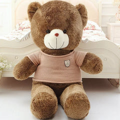 Giant Teddy Bear Dolls Kawaii Soft Pillow Plush Toy Stuffed Animal Cute Sleep Cushion Home Bed Decoration Child Gift For Girls