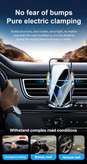 15W Car Wireless Charger Magnetic Automatic Car Mount Phone Holder For iPhone Xiaomi Samsung Infrared Induction Fast Charging
