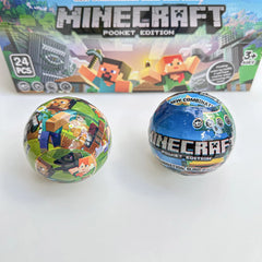 New Cartoon Mc My Block World Magnetic Pixel Assembly Blocks Blind Box Educational Toys Children'S Gift Puzzle Toy Figure