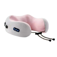 JianYouCare Portable U-shaped cervical Vibrator massage pillow heating 3D kneading Shiatsu Shoulder massager neck protector home